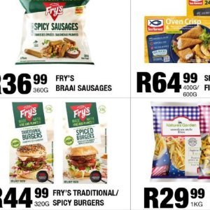 Burgers at Take n Pay