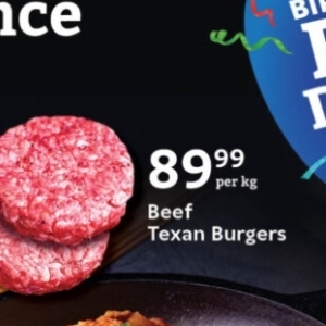 Burgers at Oxford freshmarket