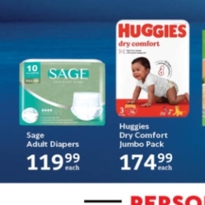 Diapers at Oxford freshmarket