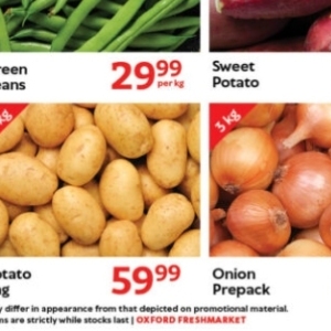 Onion at Oxford freshmarket