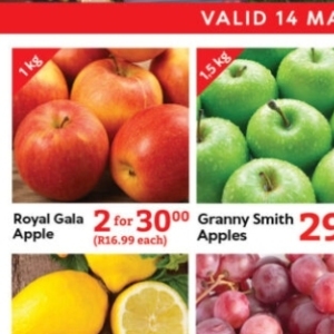 Apples at Oxford freshmarket
