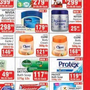 Body cream nivea  at Kit Kat Cash&Carry