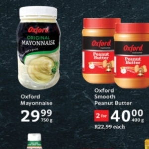 Mayonnaise at Oxford freshmarket