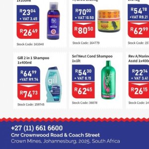   at Africa Cash and Carry