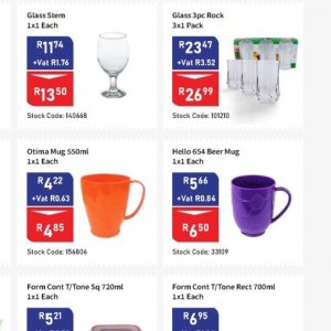 Glass at Africa Cash and Carry