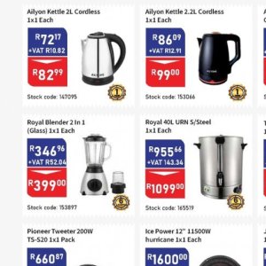 Glass at Africa Cash and Carry