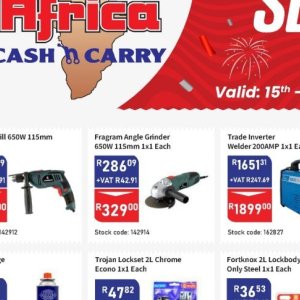 Grinder at Africa Cash and Carry