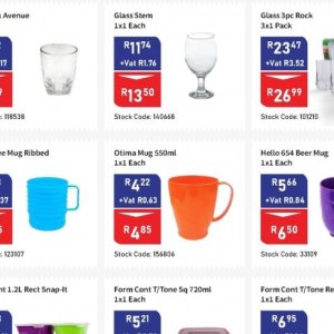 Glass at Africa Cash and Carry