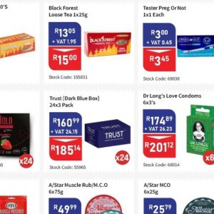 Box at Africa Cash and Carry