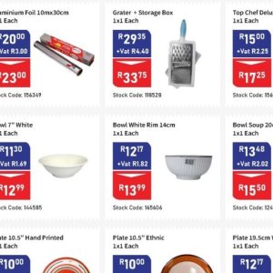 Bowl at Africa Cash and Carry