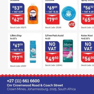   at Africa Cash and Carry
