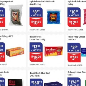 Tea at Africa Cash and Carry