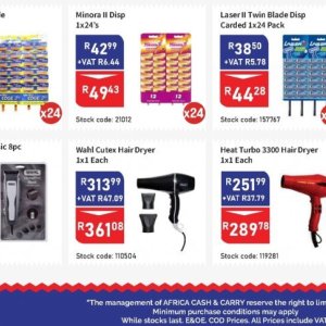 Dryer at Africa Cash and Carry