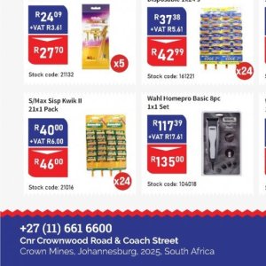   at Africa Cash and Carry