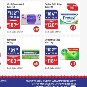 Soap at Africa Cash and Carry