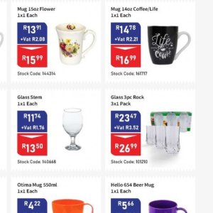 Glass at Africa Cash and Carry