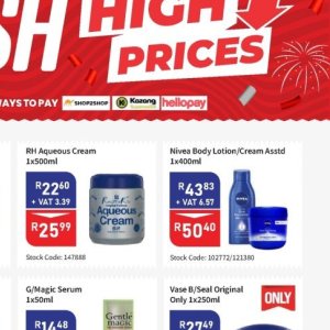 Cream at Africa Cash and Carry