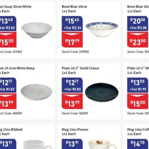 Plate at Africa Cash and Carry