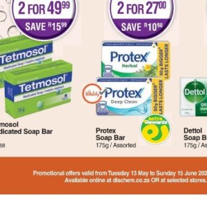 Soap at Dis-Chem Pharmacies