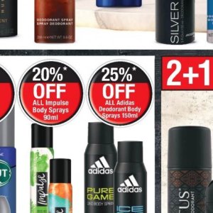 Deodorant at Dis-Chem Pharmacies