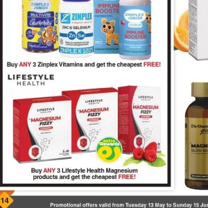 Vitamins at Dis-Chem Pharmacies