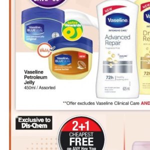 Petroleum jelly at Dis-Chem Pharmacies