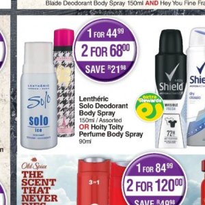 Deodorant at Dis-Chem Pharmacies