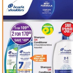 Shampoo at Dis-Chem Pharmacies