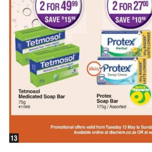 Soap at Dis-Chem Pharmacies