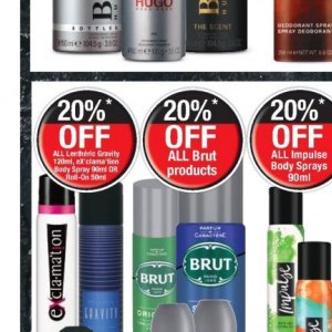 Body spray adidas  at Dis-Chem Pharmacies