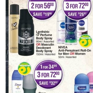 Deodorant nivea  at Dis-Chem Pharmacies