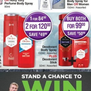 Deodorant at Dis-Chem Pharmacies