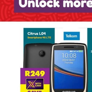 Smartphone at Shoprite