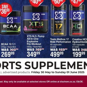 Supplements at Dis-Chem Pharmacies