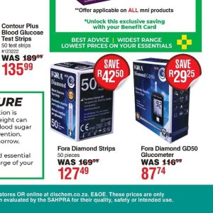Glucometer at Dis-Chem Pharmacies