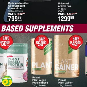 Supplements at Dis-Chem Pharmacies
