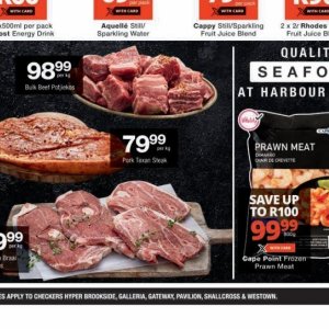 Pork at Checkers Hyper