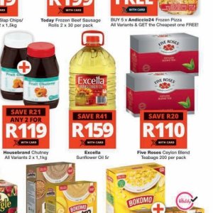 Sunflower oil at Checkers Hyper