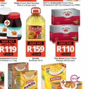 Tea at Checkers Hyper