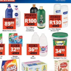 Shampoo at Checkers Hyper