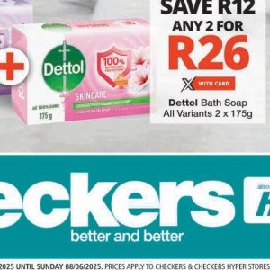 Soap at Checkers