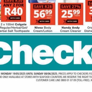 Seafood at Checkers