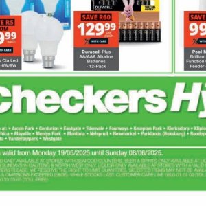 Seafood at Checkers Hyper