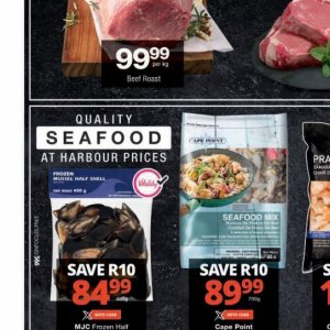 Seafood at Checkers