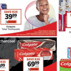 Toothpaste colgate  at Checkers