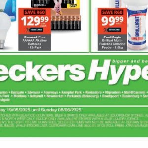 Beer at Checkers Hyper
