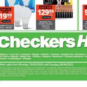Seafood at Checkers Hyper