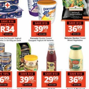 Yoghurt at Checkers