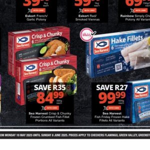Fish at Checkers