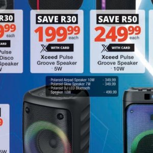 Speaker at Checkers Hyper